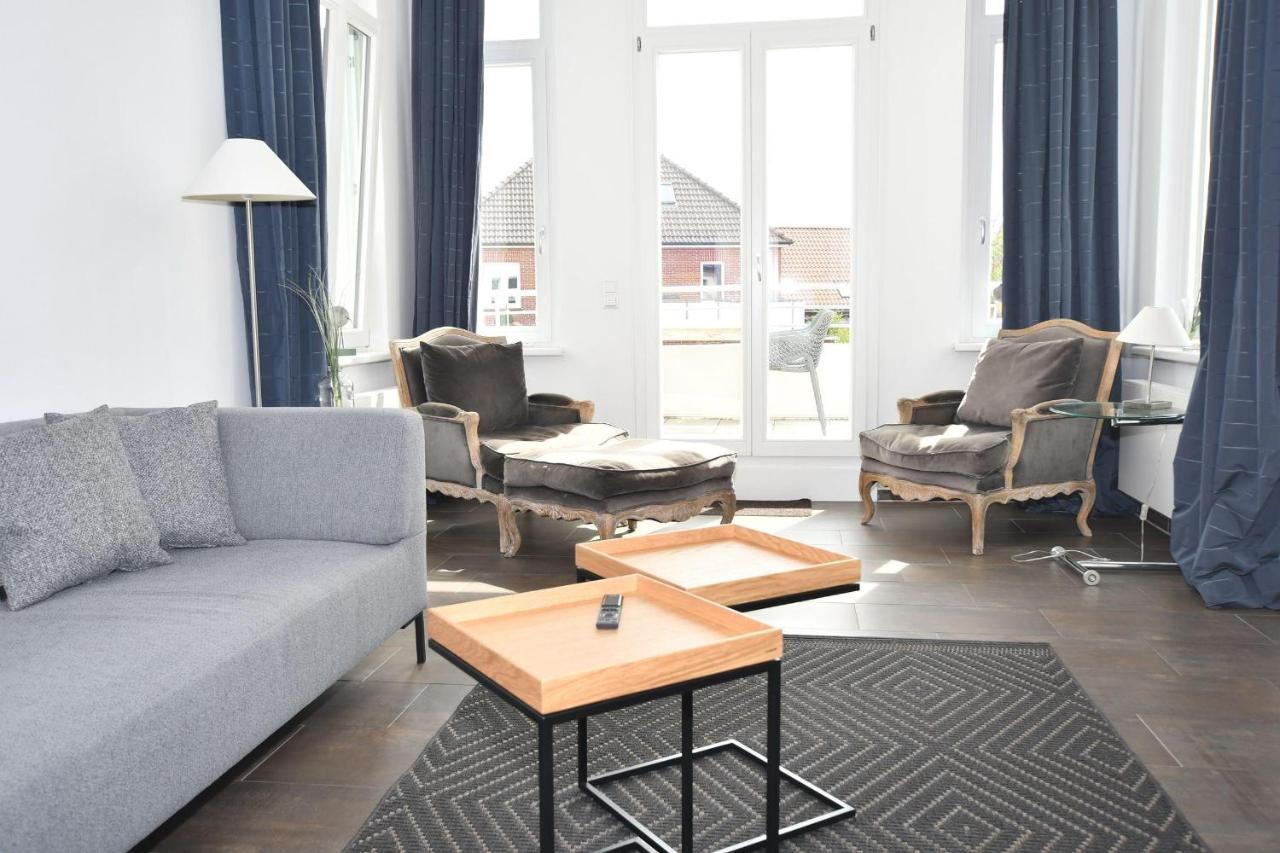 Villa-Emilie-Wohnung-Augustine Borkum Esterno foto