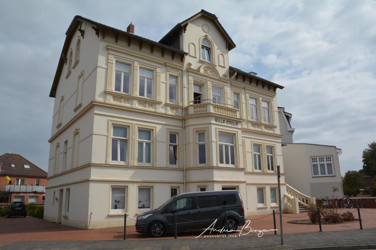 Villa-Emilie-Wohnung-Augustine Borkum Esterno foto