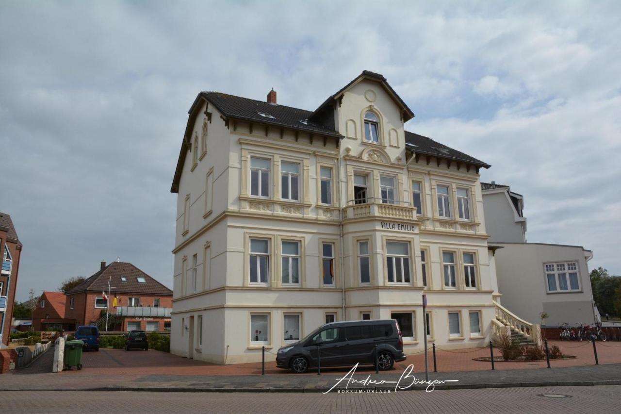 Villa-Emilie-Wohnung-Augustine Borkum Esterno foto