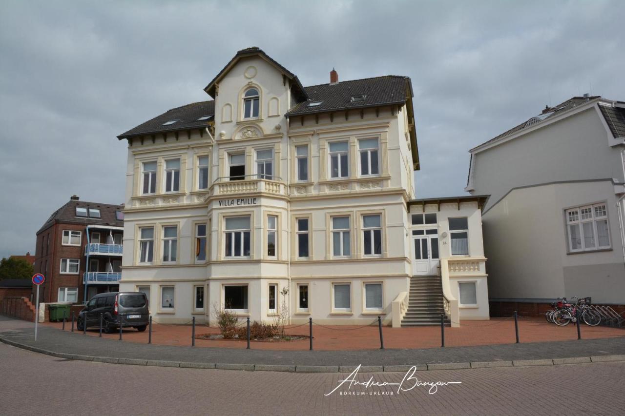 Villa-Emilie-Wohnung-Augustine Borkum Esterno foto
